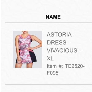 Tail golf/tennis dress, 1x